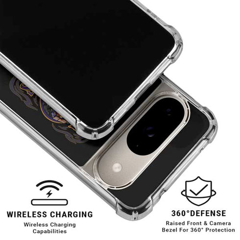 Liquid Blue NFL Minnesota Vikings Running Back Google Pixel 10 Clear Case